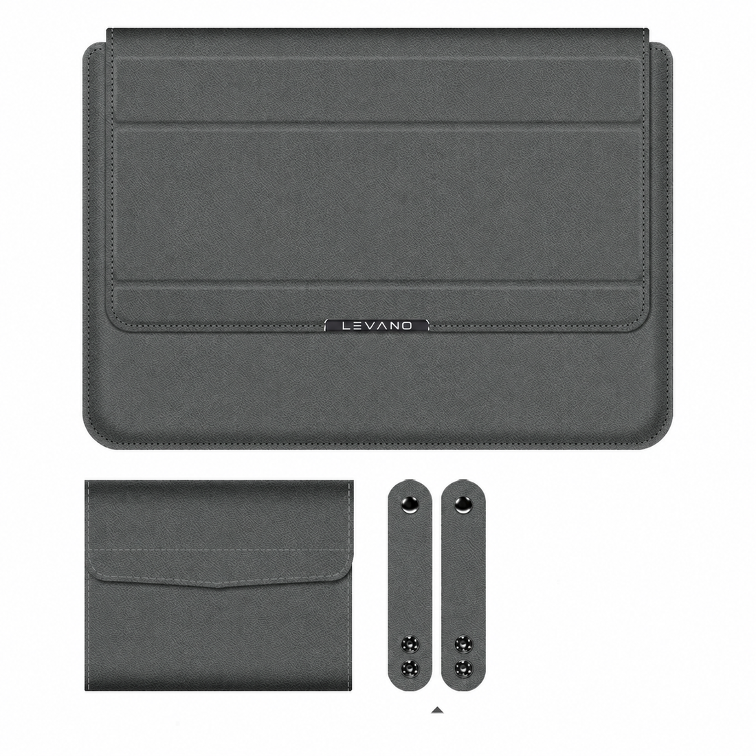 Levano GoDesk 4-in-1 Workstation Set in Grey