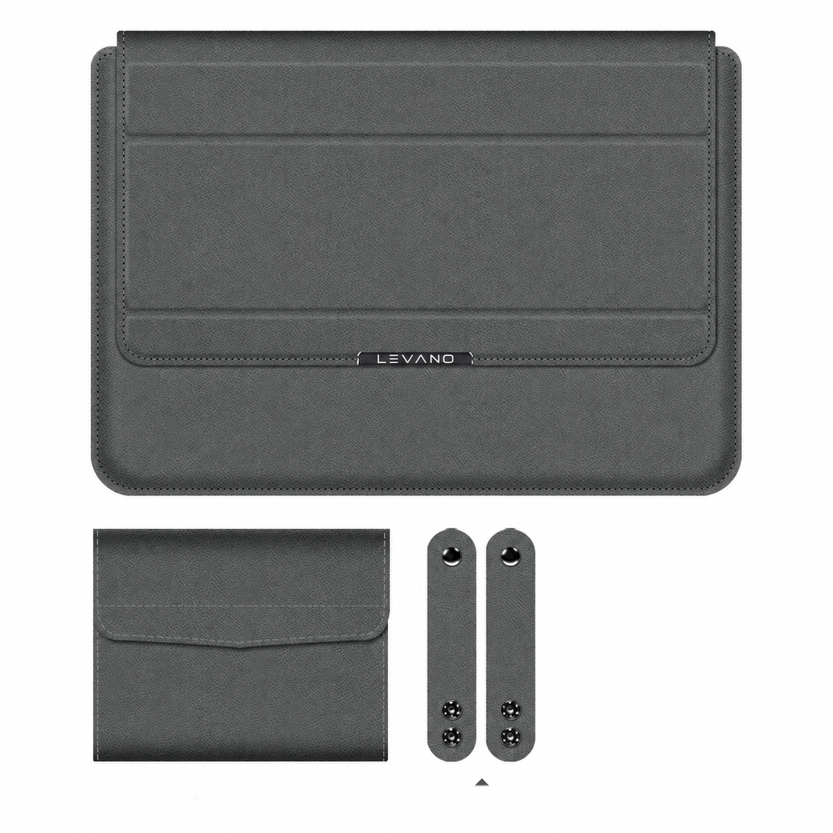 Levano 4-in-1 workstation set in Grey